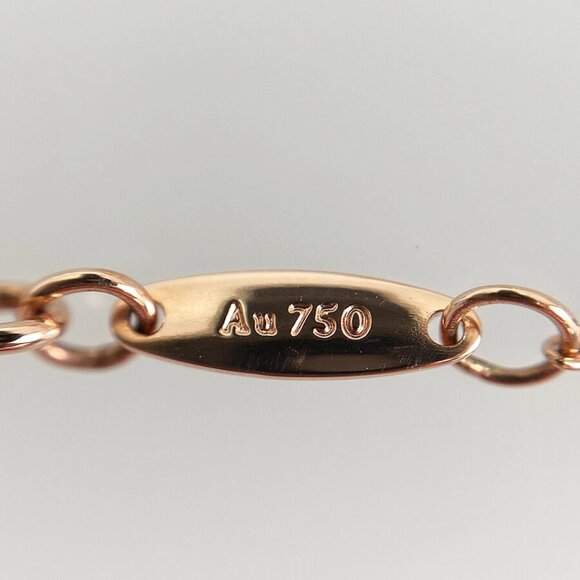 TIFFANY&Co. By The Yard Rose gold diamond Bracelet - Picture 14 of 15